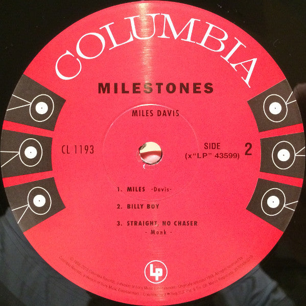 Miles Davis : Milestones (LP,Album,Record Store Day,Limited Edition,Numbered,Reissue,Mono)