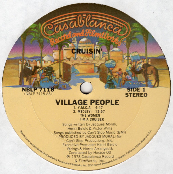 Village People : Cruisin' (LP,Album)