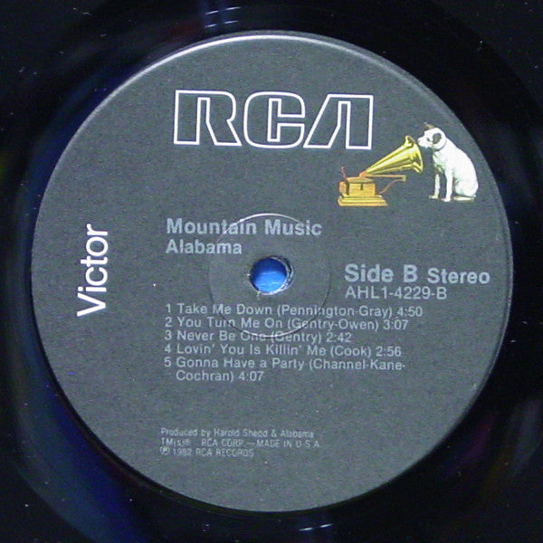 Alabama : Mountain Music (LP,Album)