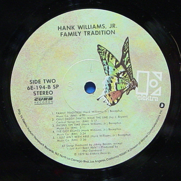 Hank Williams Jr. : Family Tradition (LP,Album)