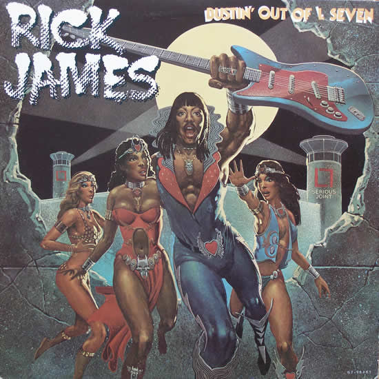 Rick James : Bustin' Out Of L Seven (LP,Album)