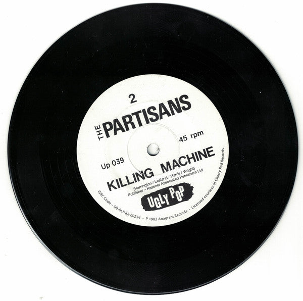 Partisans, The : Police Story / Killing Machine (7",Single,45 RPM,Reissue)