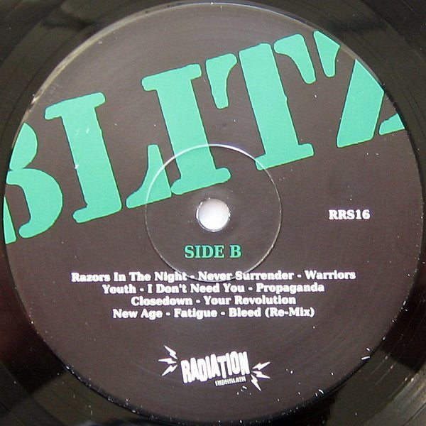 Blitz (3) : Time Bomb Early Singles And Demos Collection (LP,Compilation)