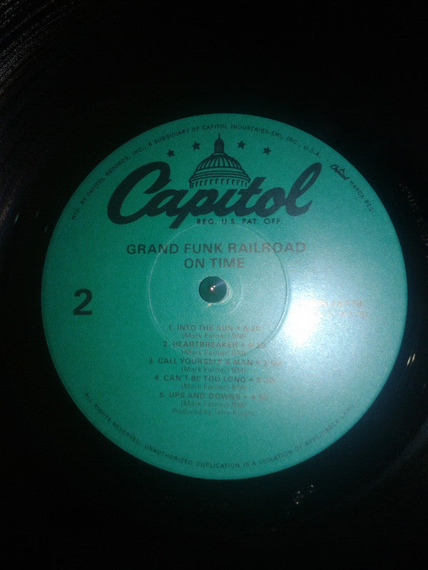 Grand Funk Railroad : On Time (LP,Album,Reissue)