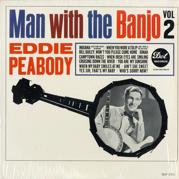 Eddie Peabody : Man With The Banjo, Vol. 2 (LP,Album,Mono)