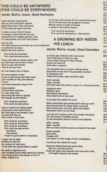 Dead Kennedys : Frankenchrist (Album)