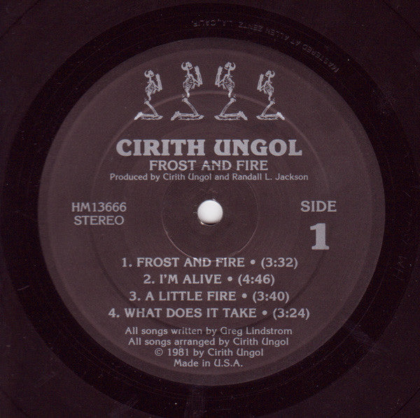 Cirith Ungol : Frost And Fire (LP,Album)