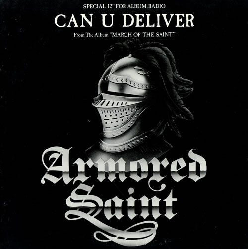 Armored Saint : Can U Deliver (12",33 ⅓ RPM,Promo)