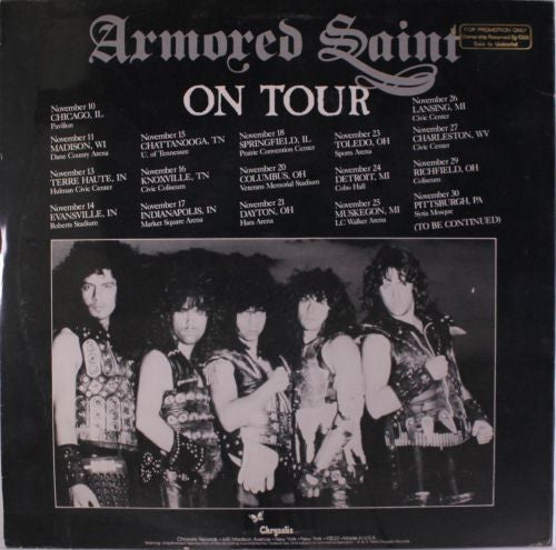Armored Saint : Can U Deliver (12",33 ⅓ RPM,Promo)