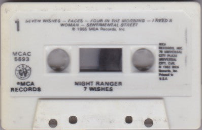 Night Ranger : 7 Wishes (Album,Club Edition)