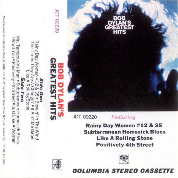 Bob Dylan : Bob Dylan's Greatest Hits (Compilation,Reissue)