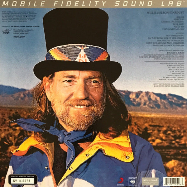 Willie Nelson : Stardust (LP,Album,Limited Edition,Numbered,Reissue,Remastered,Special Edition,Stereo)