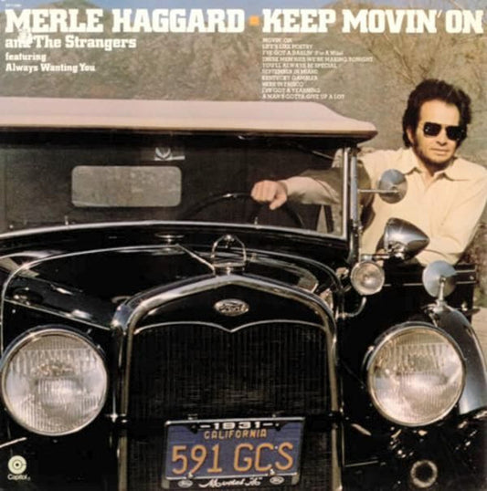 Merle Haggard And Strangers (5), The : Keep Movin' On (LP,Album,Club Edition)