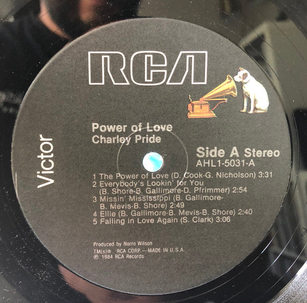 Charley Pride : Power Of Love (LP,Album)