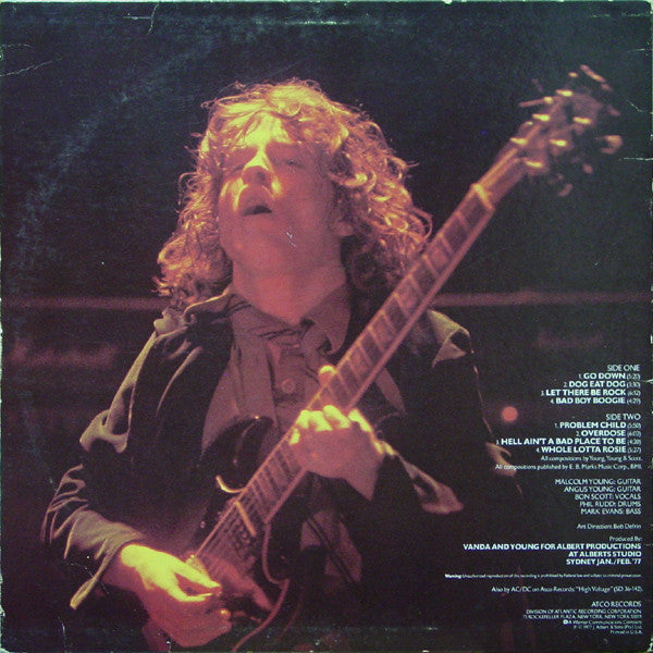 AC/DC : Let There Be Rock (LP,Album)