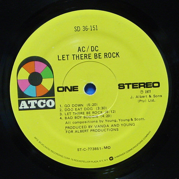 AC/DC : Let There Be Rock (LP,Album)
