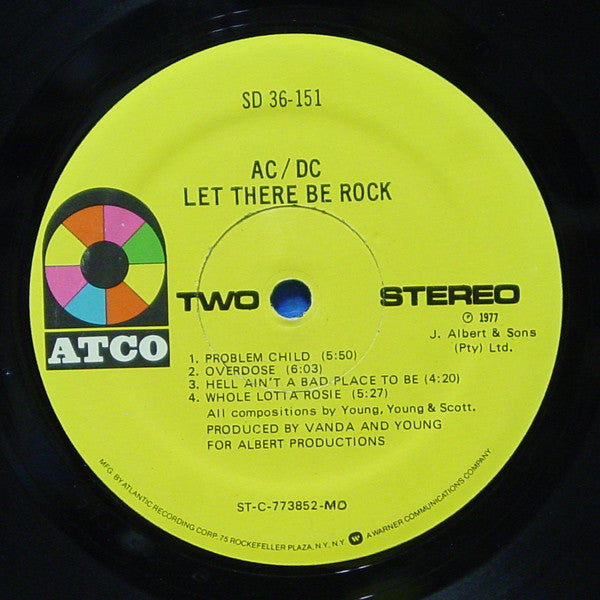 AC/DC : Let There Be Rock (LP,Album)