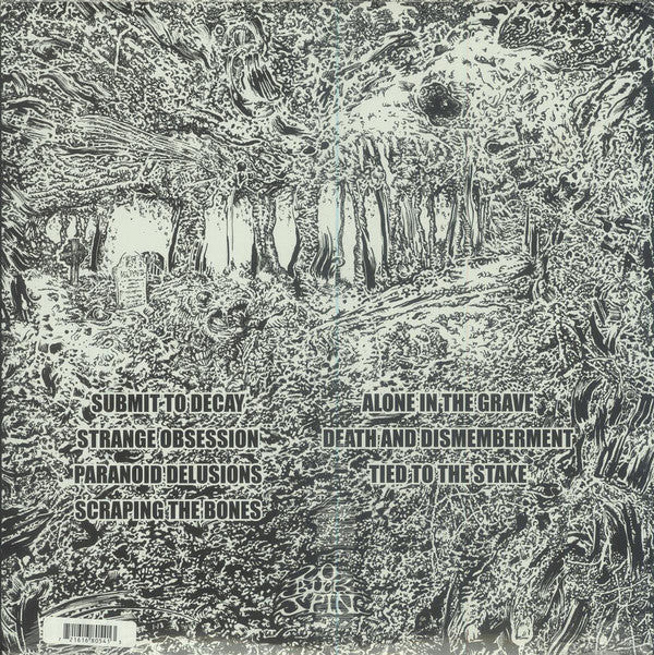 Bone Sickness : Alone In The Grave (12",Album,45 RPM)