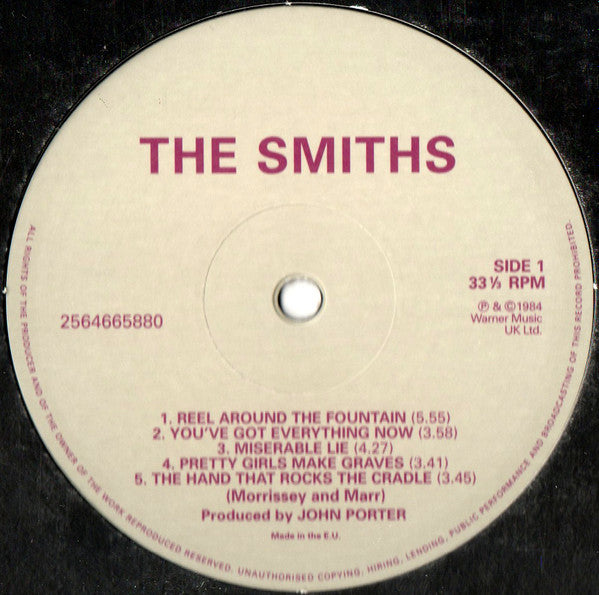 Smiths, The : The Smiths (LP,Album,Reissue)