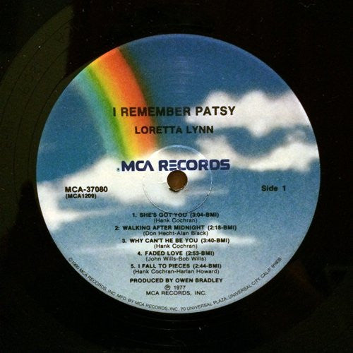 Loretta Lynn : I Remember Patsy (LP,Album,Repress)