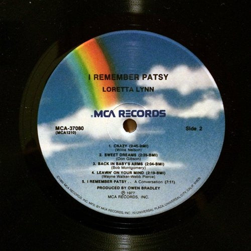 Loretta Lynn : I Remember Patsy (LP,Album,Repress)