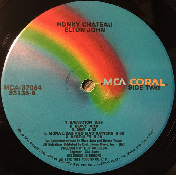 Elton John : Honky Château (LP,Album,Reissue)