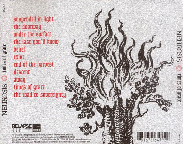 Neurosis : Times Of Grace (Album,Repress)