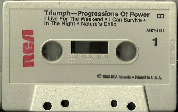 Triumph (2) : Progressions Of Power (Album)