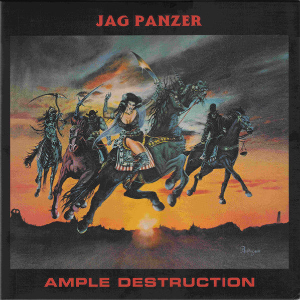 Jag Panzer : Ample Destruction (LP,Album,Reissue,Remastered)
