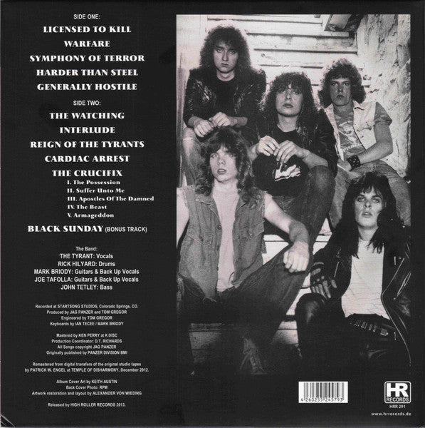 Jag Panzer : Ample Destruction (LP,Album,Reissue,Remastered)