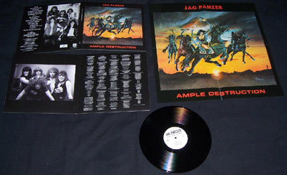 Jag Panzer : Ample Destruction (LP,Album,Reissue,Remastered)