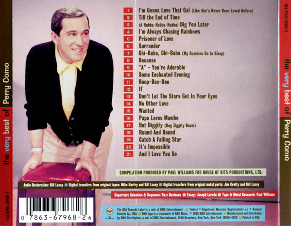 Perry Como : The Very Best Of Perry Como (Compilation,Reissue)