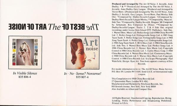Art Of Noise, The : The Best Of The Art Of Noise (Compilation)