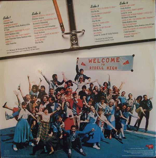 Various : Grease (The Original Soundtrack From The Motion Picture) (LP,Album)