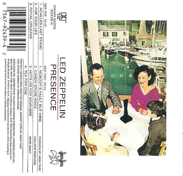 Led Zeppelin : Presence (Album,Reissue,Remastered)