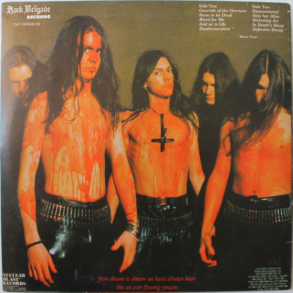 Dismember : Like An Ever Flowing Stream (LP,Album,Reissue)