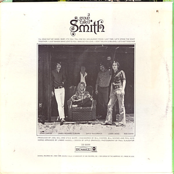 Smith (3) : A Group Called Smith (LP,Album)