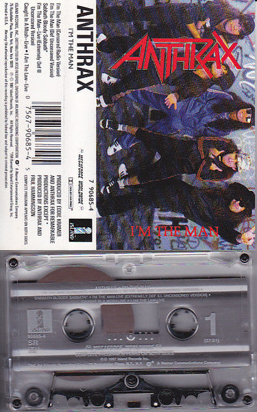Anthrax : I'm The Man (EP)