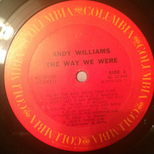 Andy Williams : The Way We Were (LP,Album)
