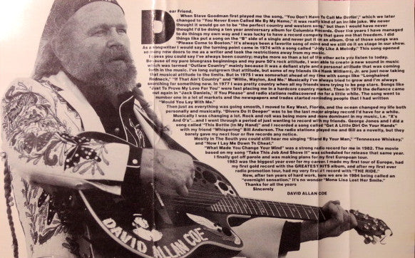 David Allan Coe : For The Record - The First 10 Years (Compilation)