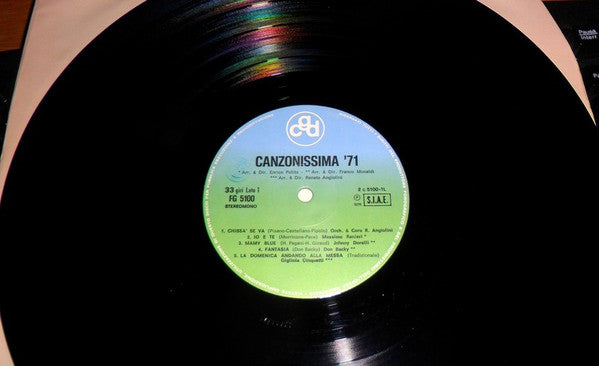 Various : Canzonissima '71 (LP,Compilation)