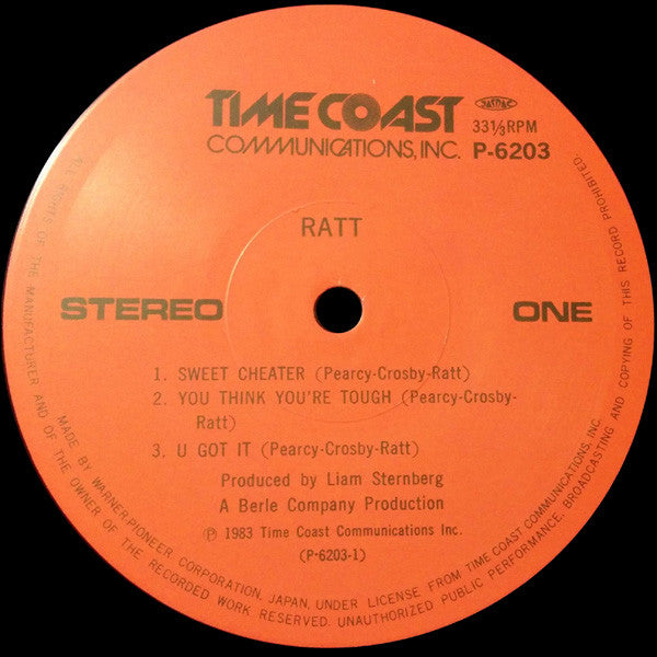 Ratt : Ratt (12",33 ⅓ RPM,EP)