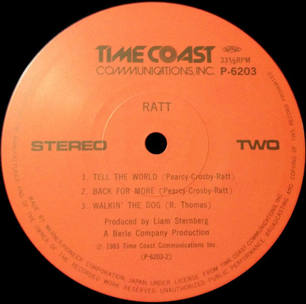 Ratt : Ratt (12",33 ⅓ RPM,EP)