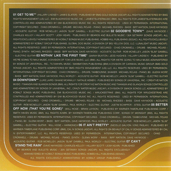 Lady Antebellum : Golden (Album)