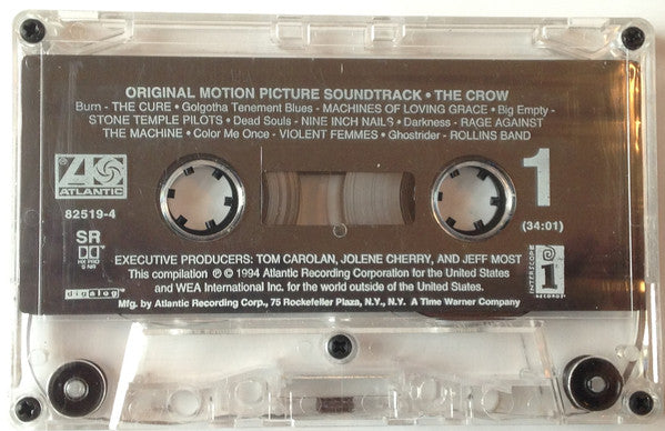 Various : The Crow (Original Motion Picture Soundtrack) (Album)