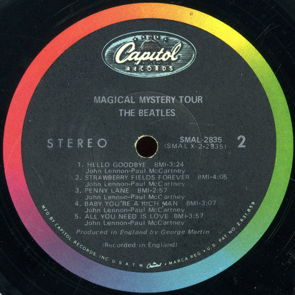 Beatles, The : Magical Mystery Tour (LP,Album,Stereo)