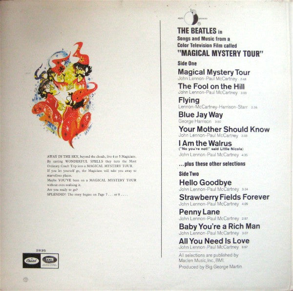 Beatles, The : Magical Mystery Tour (LP,Album,Stereo)