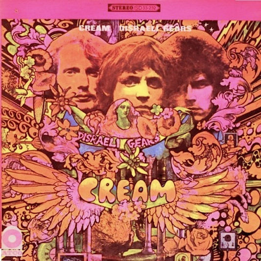 Cream (2) : Disraeli Gears (LP,Album,Stereo)