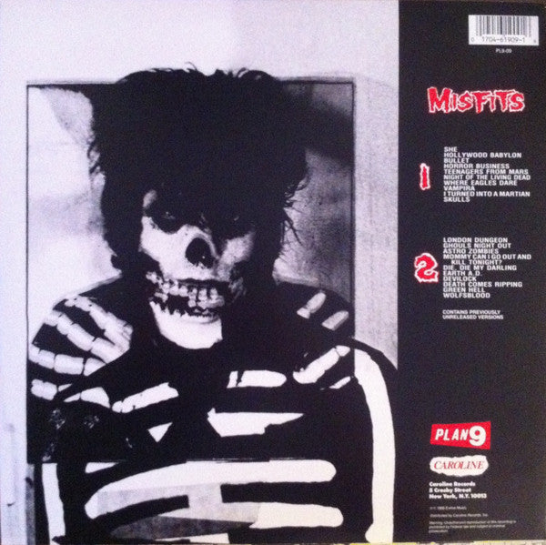 Misfits : Misfits (LP,Compilation,Reissue,Repress)