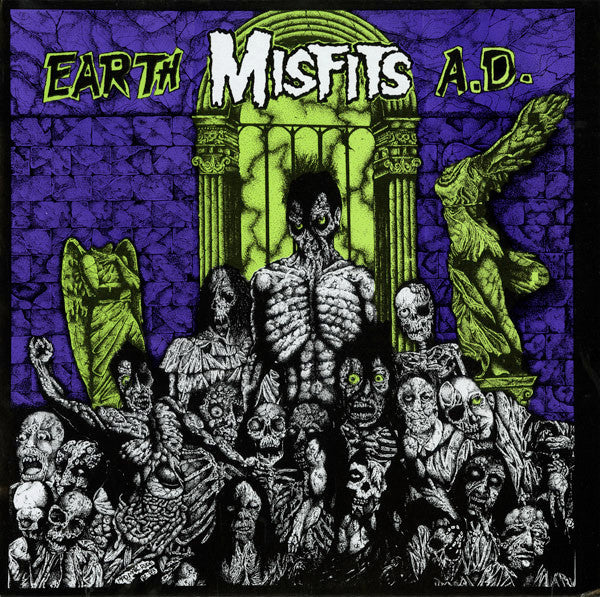 Misfits : Earth A.D. / Wolfs Blood (LP,Repress,Album,Misprint)